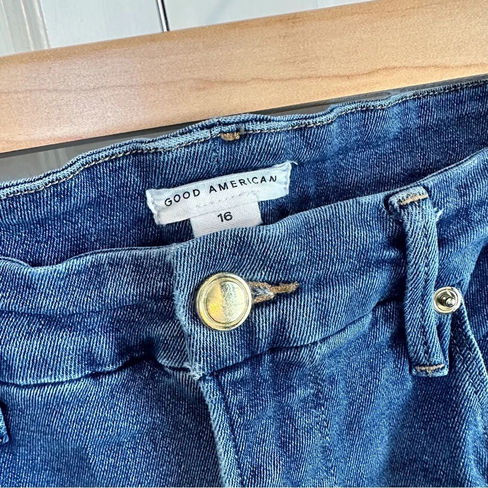 GOOD AMERICAN Good Legs High Waist Skinny Jeans Size 16 - Picture 10 of 14